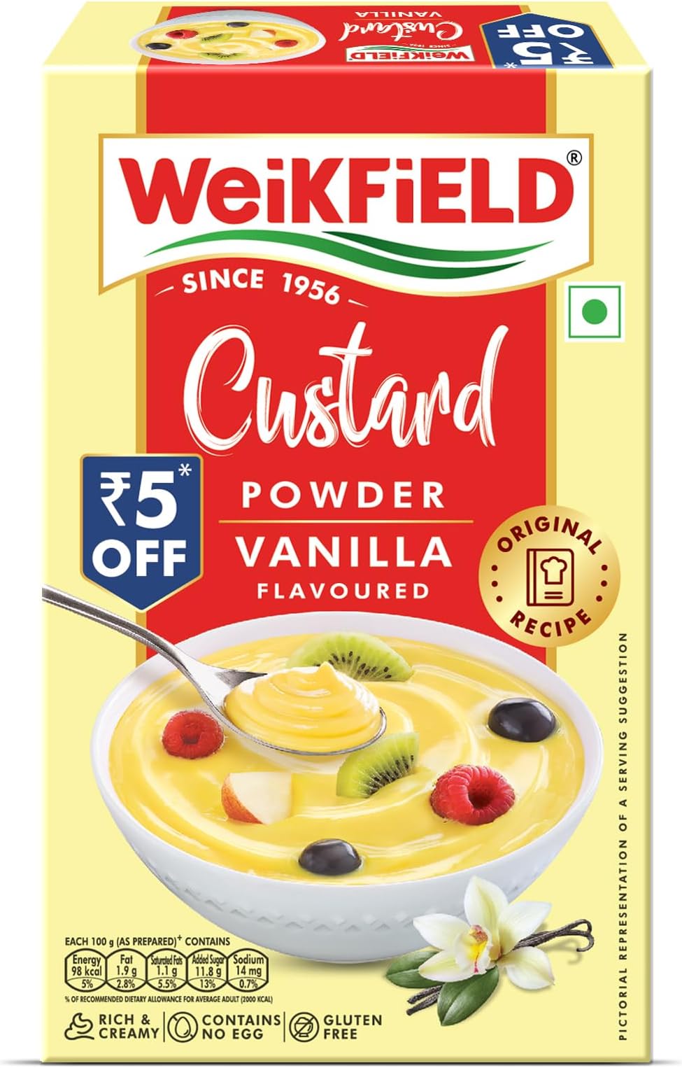 Custard Powder, Vanilla