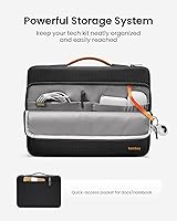 Vista 5 de tomtoc Funda protectora portátil 360 para MacBook Air de 13 pulgadas 2025 M4/A3240 M3/A3113 M2/A2681 M1/A2337, MacBook Pro M2/A2686 M1/A2337, iPad