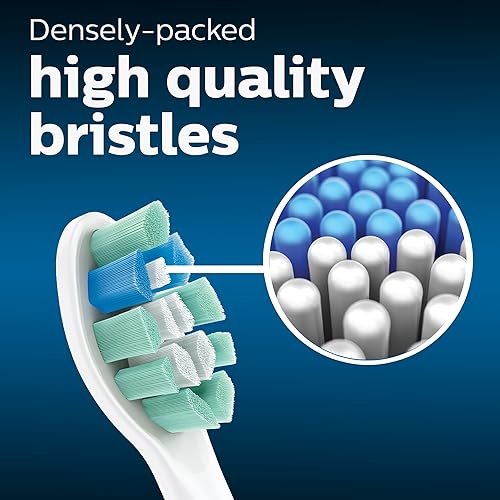 Miniatura 10 de Philips Sonicare 4100 Cepillo de dientes eléctrico recargable, negro, con cabezales de repuesto originales Philips Sonicare Optimal para control