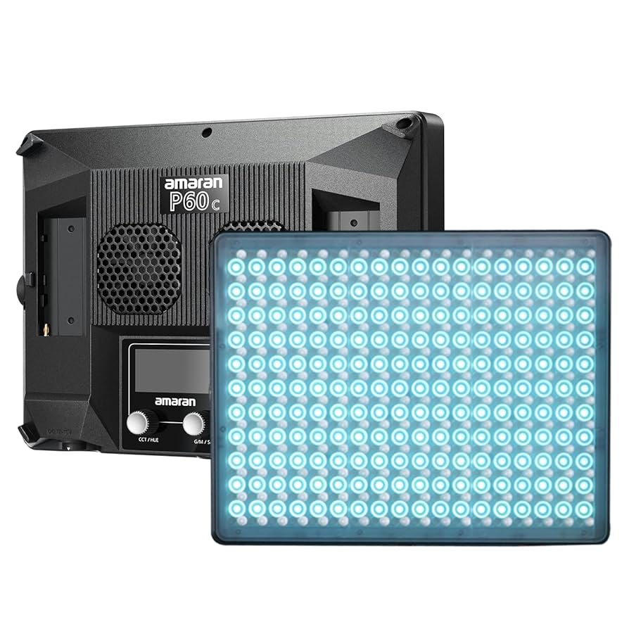 その他 amaran P60c aputure Aputure Amaran P60C RGBWW Full-Colour Video Light Panel LED