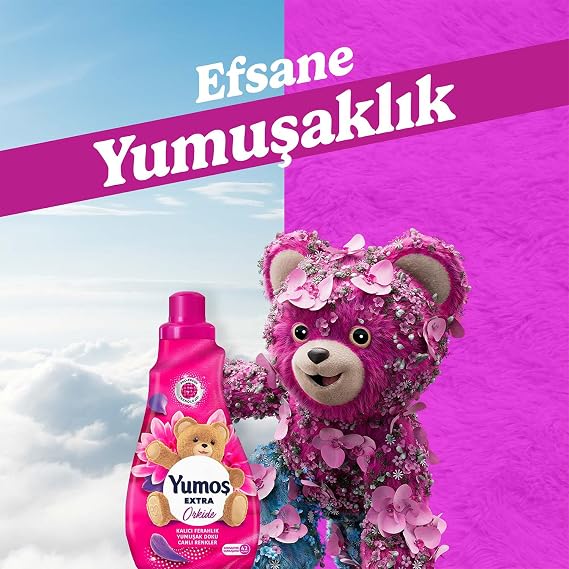 Yumoş Extra Concentrated Laundry Softener Orchid 1008 ml