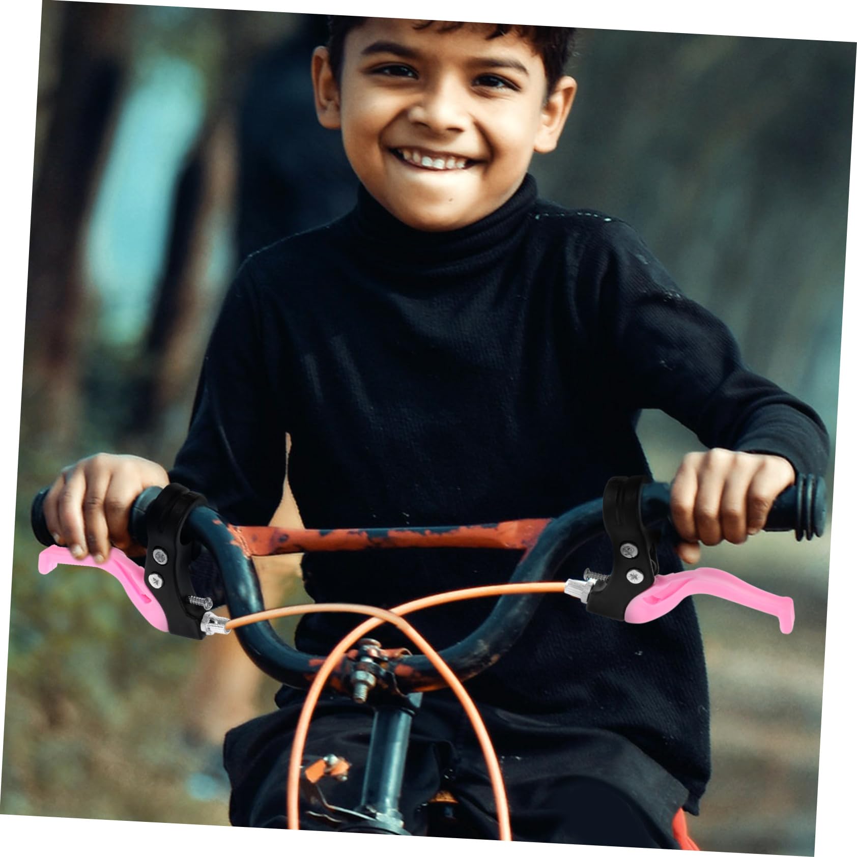 BESPORTBLE 1 Pair Metal Bike Brake Lever Replacement Levers for Boys and Girls Bicycles Easy Handling and Design