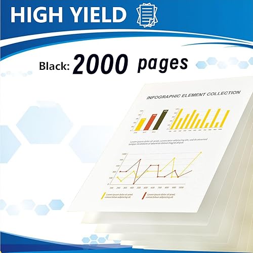 Miniatura 3 de Para cartuchos de tóner Canon Mf230 MF-230 funciona con IC MF230 MF233n MF236n MF232w MF-230 (2 negros)