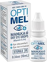 Vista 8 de Manuka+ Honey - Gotas para ojos secos, hidratan y alivian los síntomas del ojo seco crónico, restauran la comodidad ocular, miel de manuka de grado