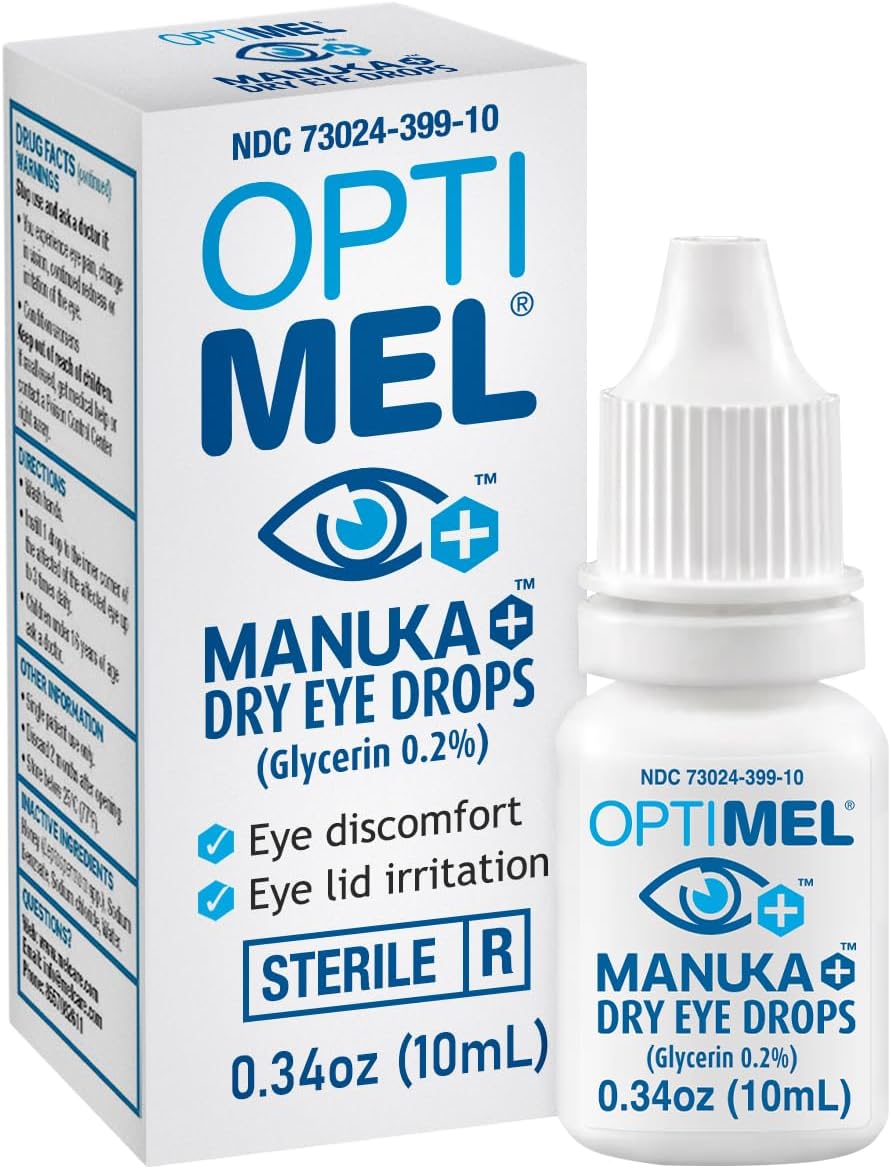 Optimel Manuka Dry Eye Drops, 0.34 oz