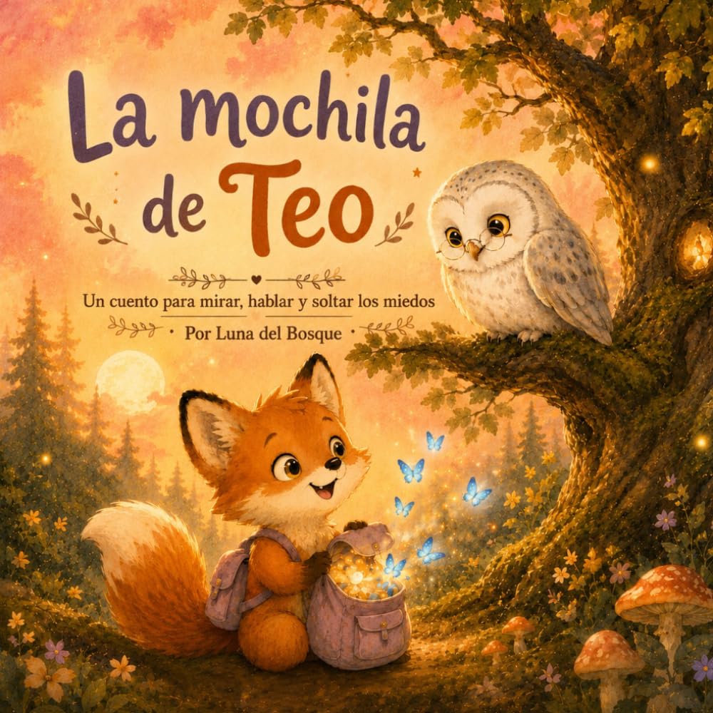 La Mochila de Teo: Un cuento para mirar, hablar y soltar los miedos.