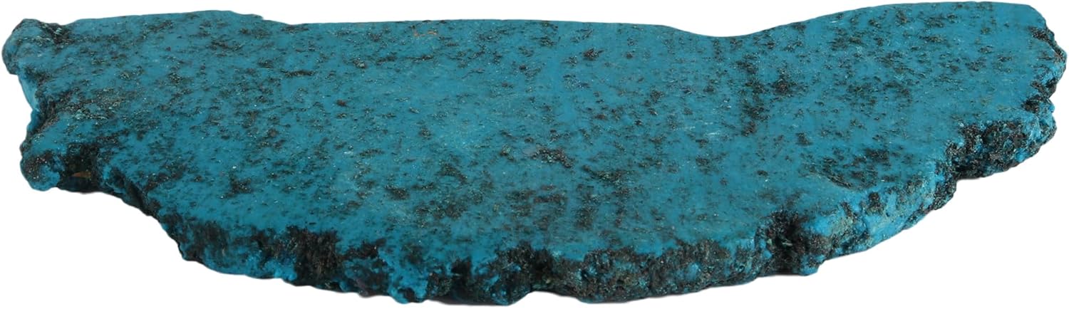 REAL-GEMS Gemstones For Jewelry Making 98.00 Carat Natural Blue Turquoise Slab Crystals and Stones Jewelry Making For Women And Men