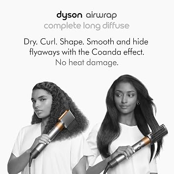 Dyson Special Edition AirwrapTM Complete Long Diffuse Multi-Styler in Strawberry Bronze and Blush Pink