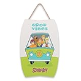 Scooby-Doo Mystery Machine Hanging Wood Wall Decor - Fun Scooby-Doo Sign for Home or Office