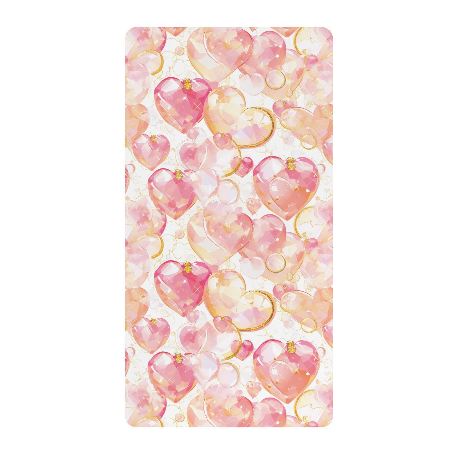 Parure de lit enfant Heart Gems pour chambre de bébé cocoon