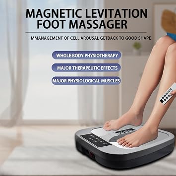 Terahertz P90 Foot Massager Soothing Energy for Enhanced Relaxation & Revitalization (Sliver)