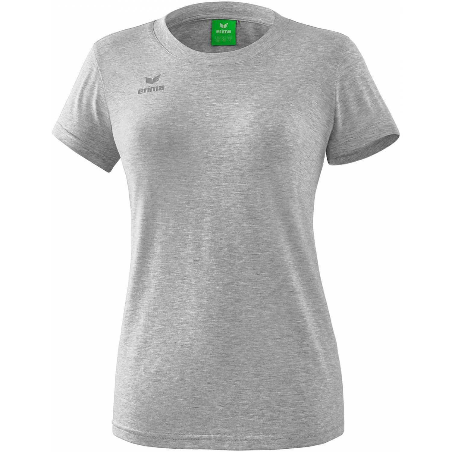Erima Women Style T-shirt - Light Grey Marl, 48