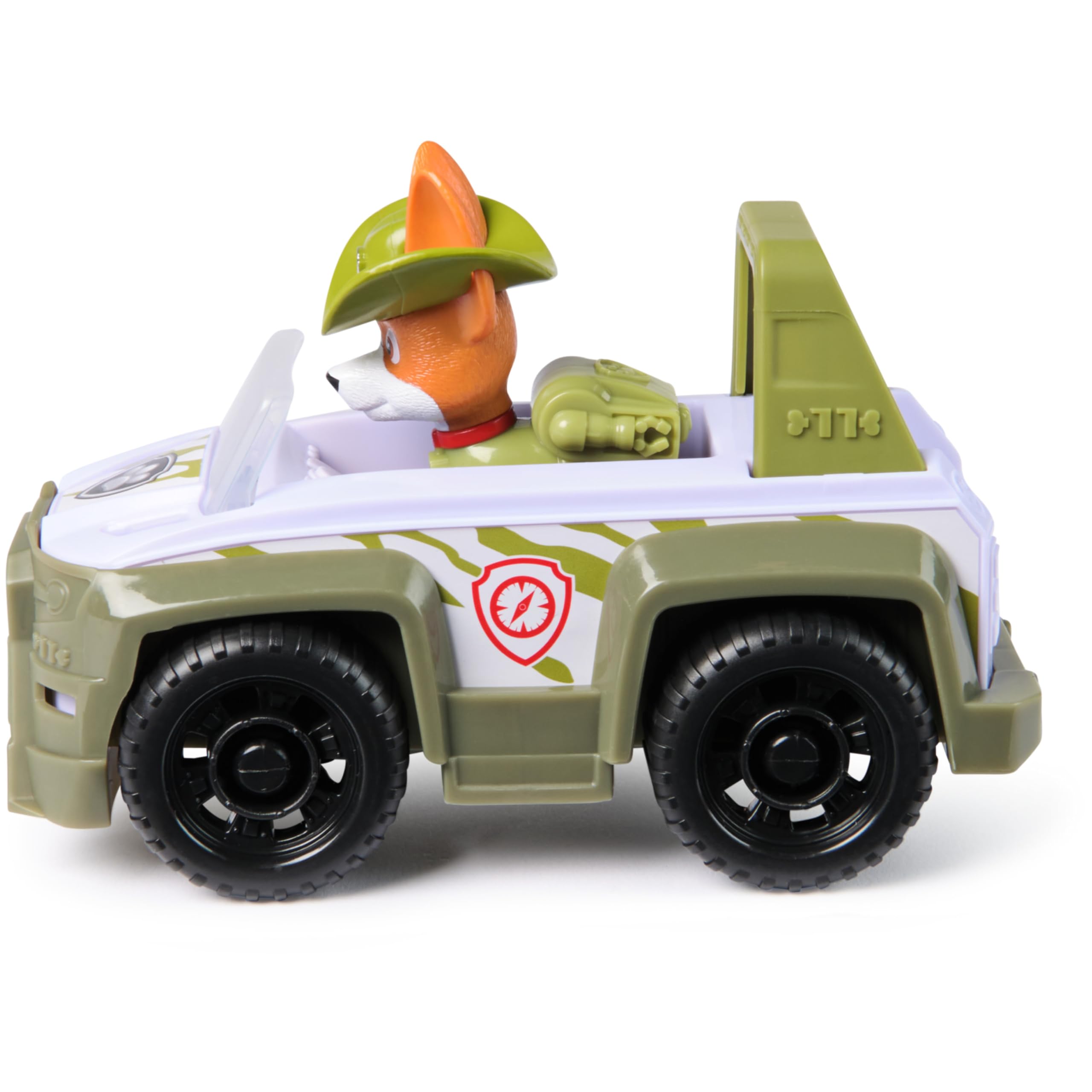 Paw Patrol, Veicolo Jungle Cruiser di Tracker 2025, Veicolo e Personaggio Tracker, Giochi per bambini e bambine dai 3 anni in su