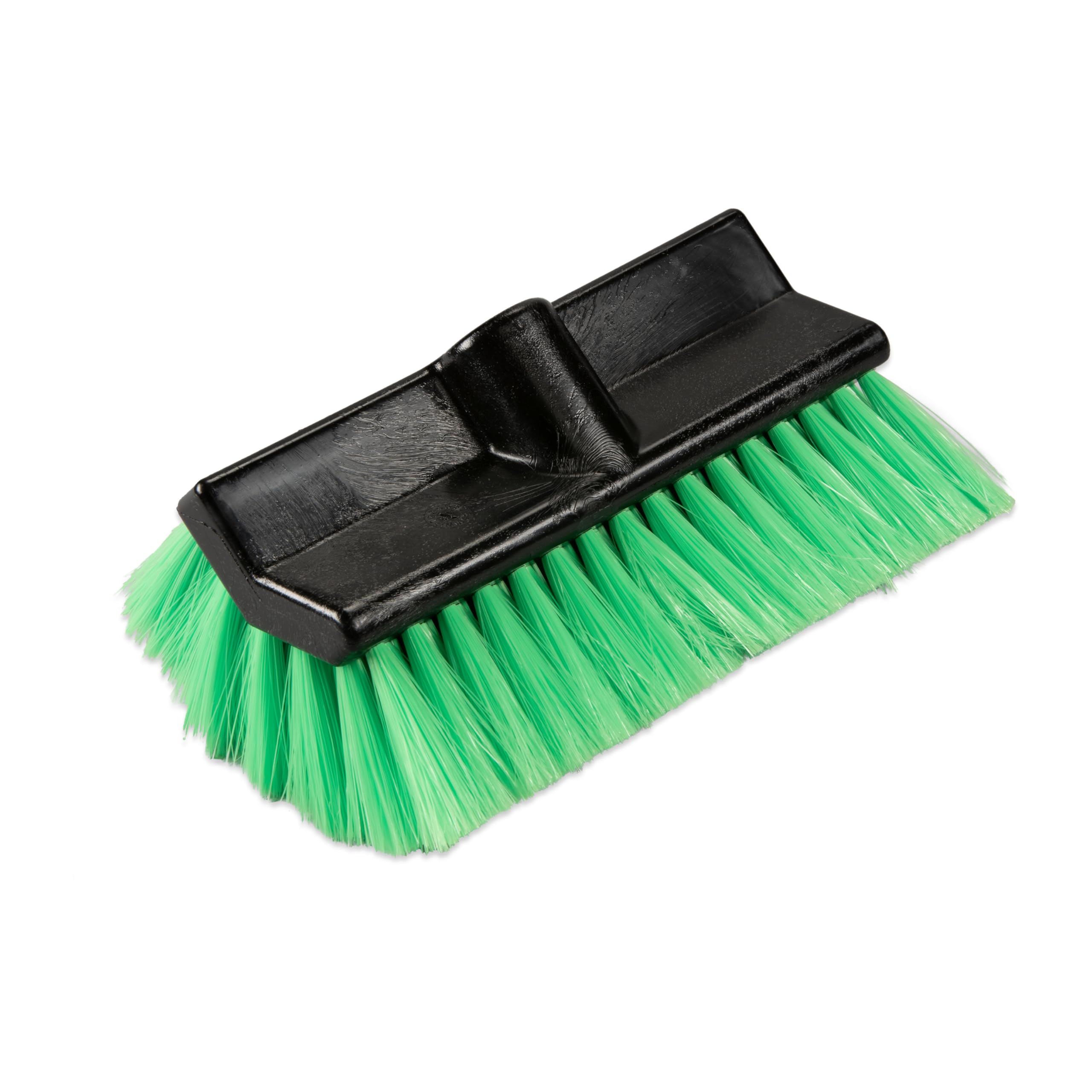 Carlisle 36129775 Plastique Bloc Flo-thru double Surface Brosse de lavage Nylex Poils, 2–3/20,3 cm à poils tailler, 25,4 cm de long x 10,2 cm de large, Vert