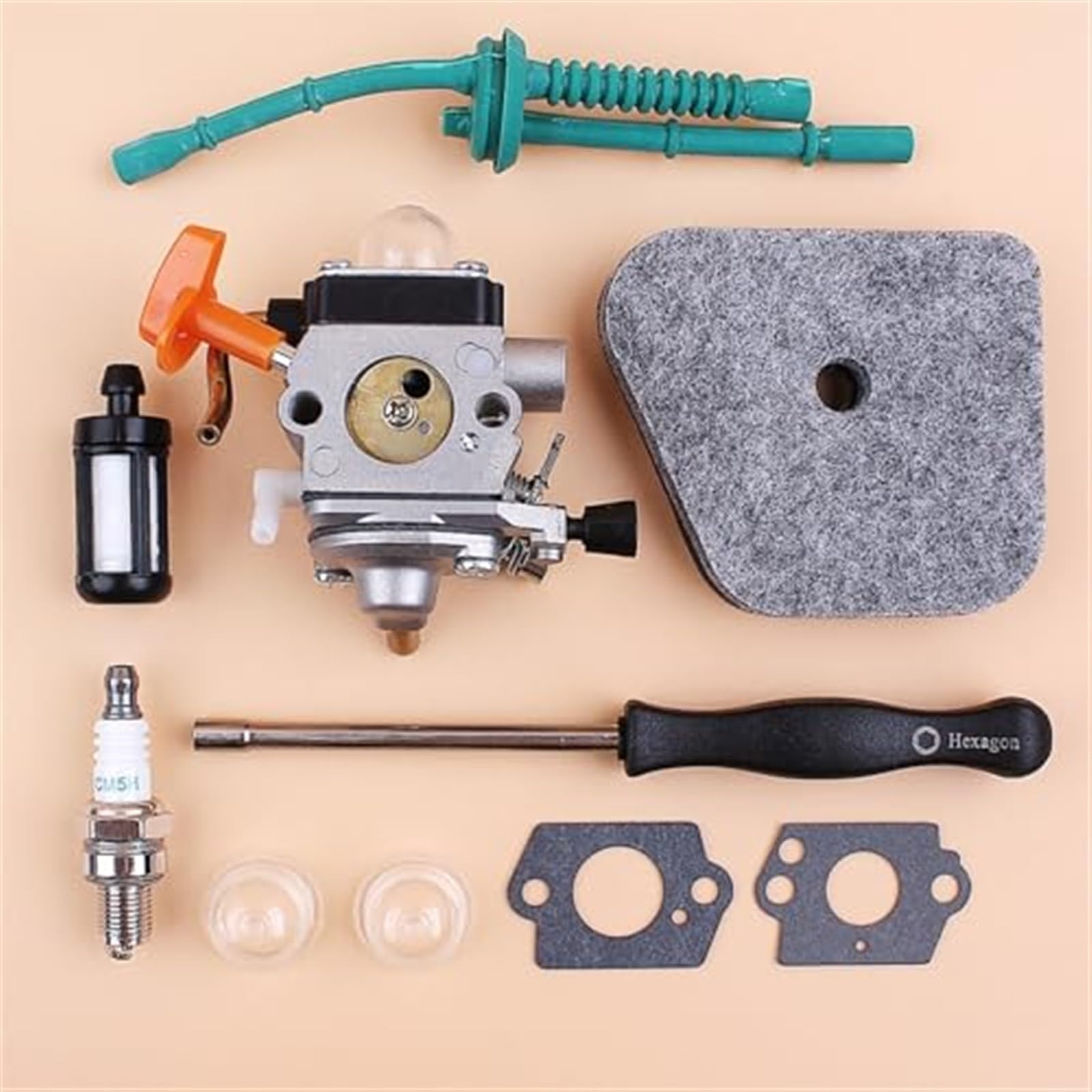 Kit de filtre à air for tuyau de carburant de carburateur