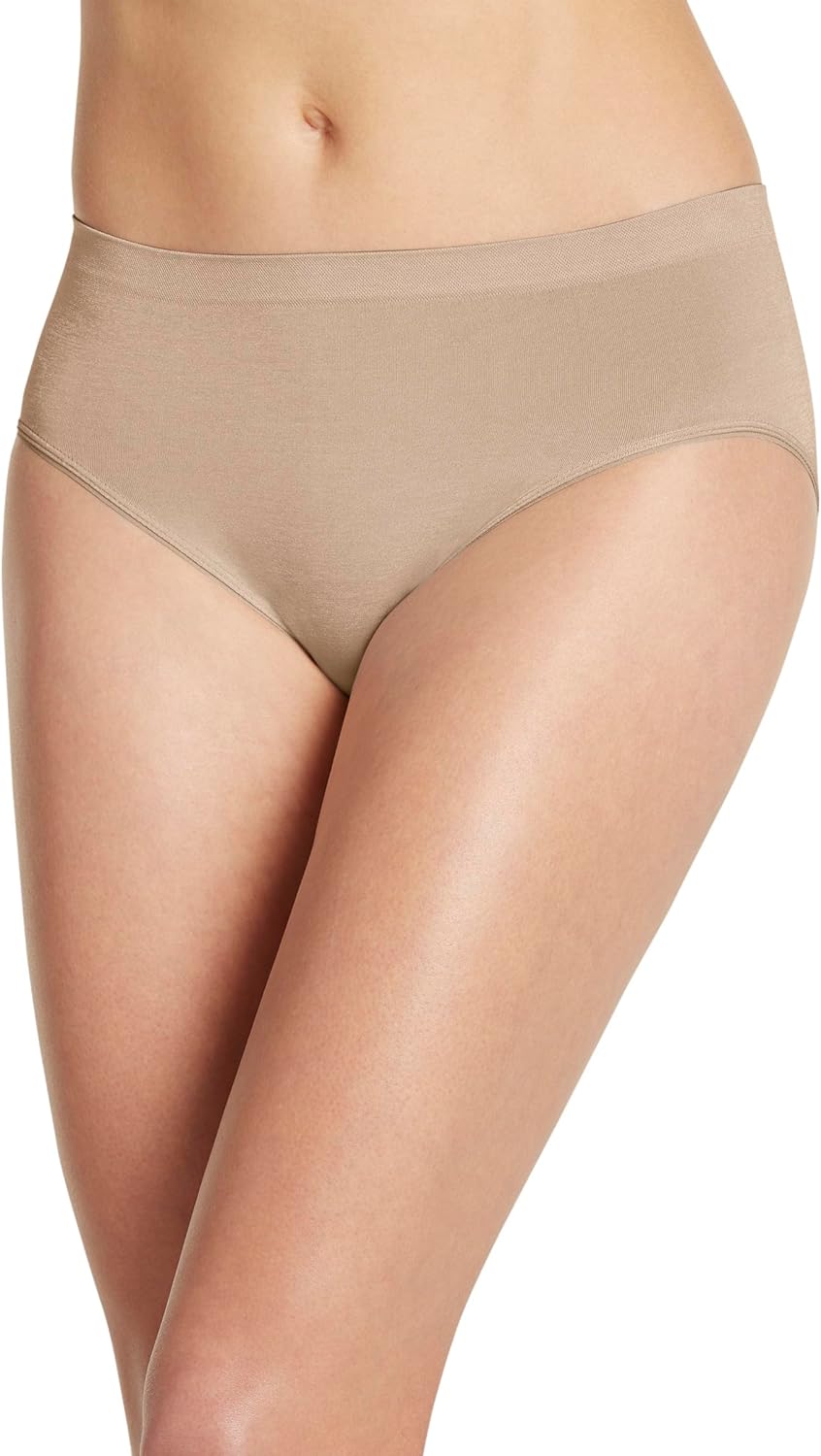 Jockey Women's Underwear Smooth & Shine Seamfree Hi Cut