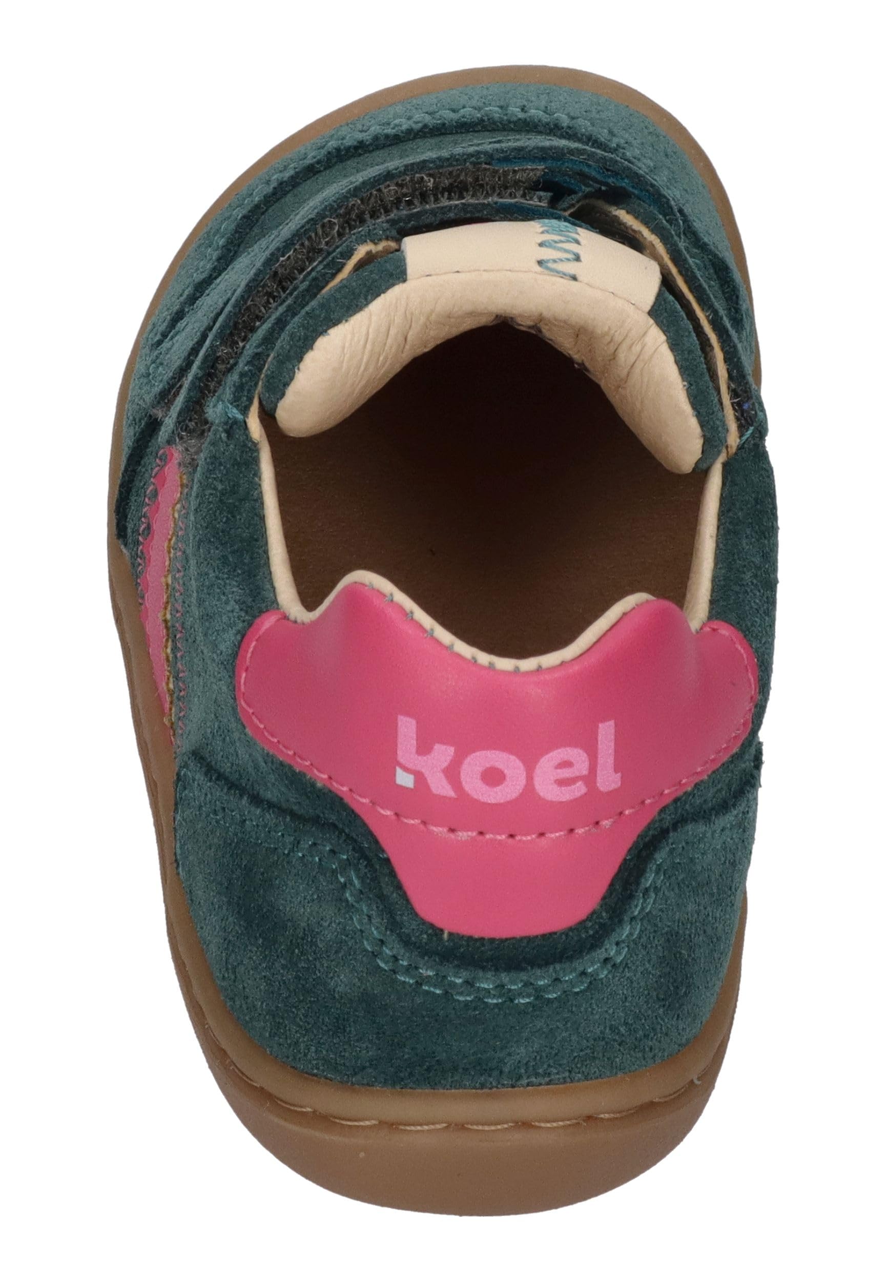 KOEL Barefoot Kinder Sneakers Bali Suede 3.0 Turquoise