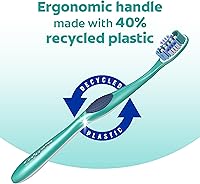 Vista 6 de Colgate 360 - Cepillo de dientes para boca completa, cepillos dentales para adultos con cerdas medias, ayuda a eliminar las bacterias del mal