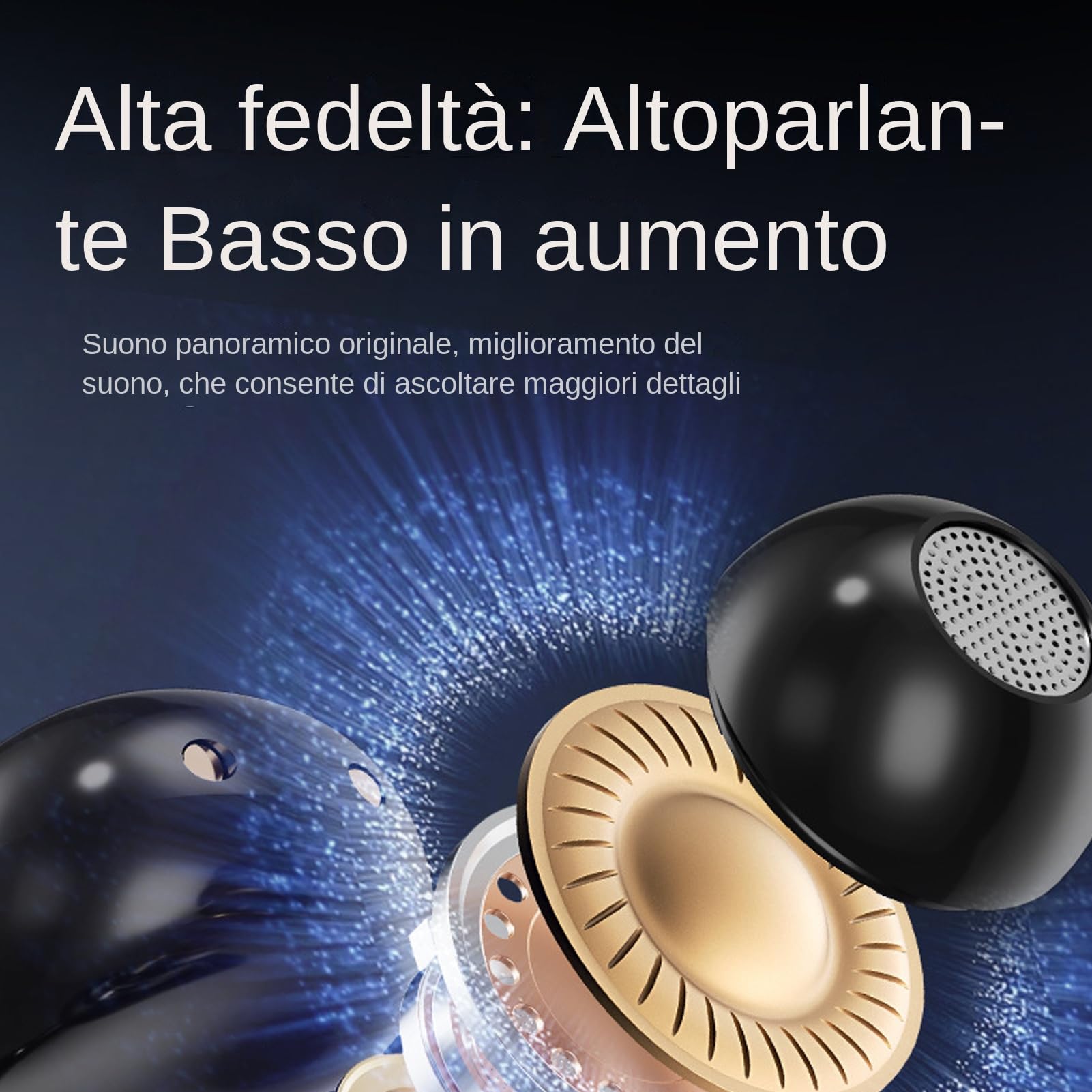 Auricolari intelligenti, auricolari touchscreen | Clip wireless intelligente su cuffia,AI TRADUZIONE AI CANCELLA DI TRADUZIONE Cancellette per le orecchie sportive impermeabili per la traduzione del l
