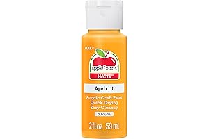 Apple Barrel Acrylic Paint: Apricot's Enduring Vibrancy