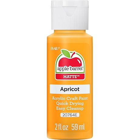 Apple Barrel Acrylic Paint: Apricot's Enduring Vibrancy