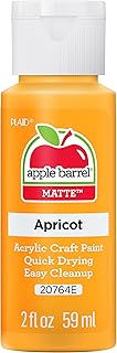 Apple Barrel Acrylic Paint in Assorted Colors (2 oz), 20764, Apricot