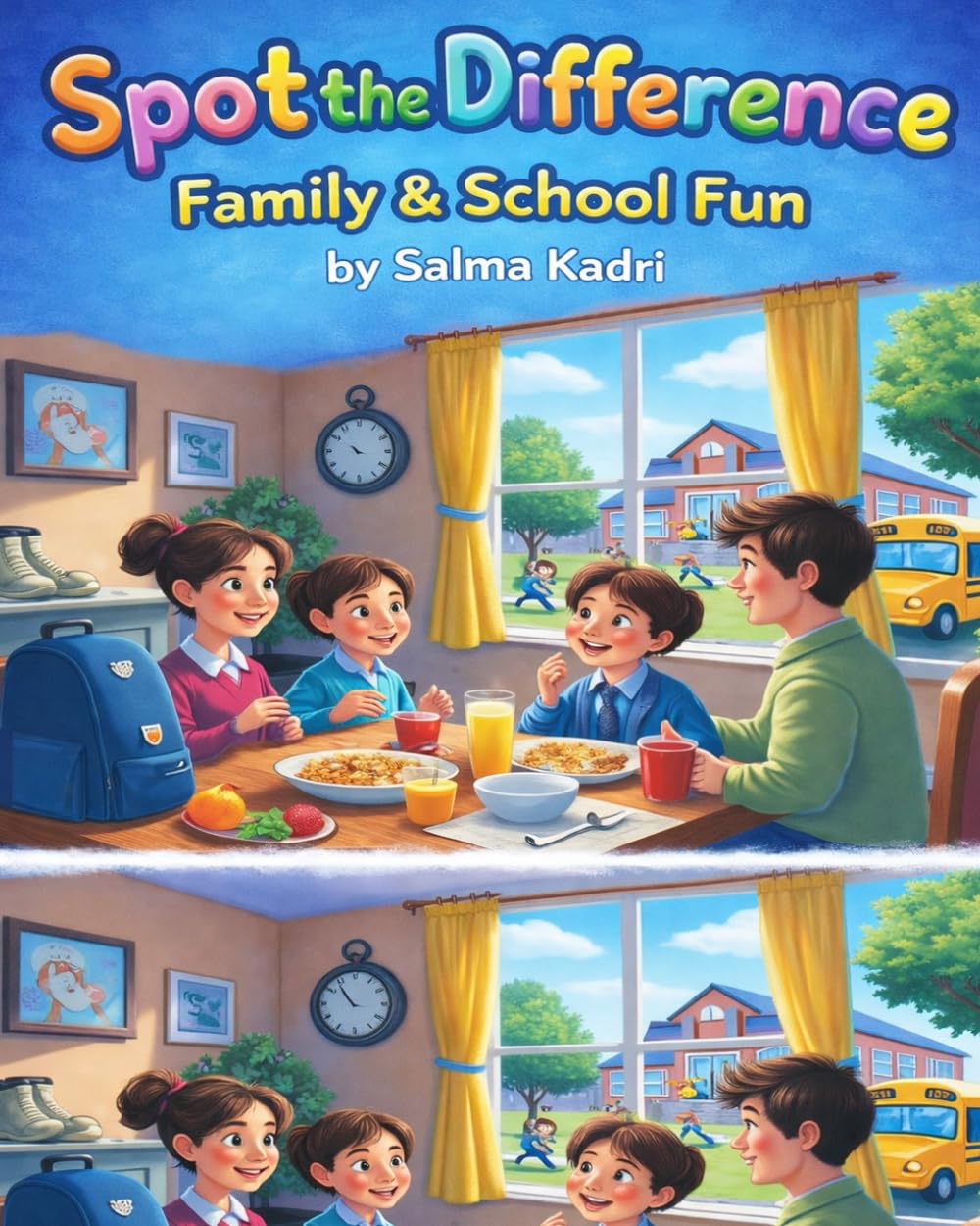 Spot the Difference: Family & School Fun (Spot the Difference Adventures)