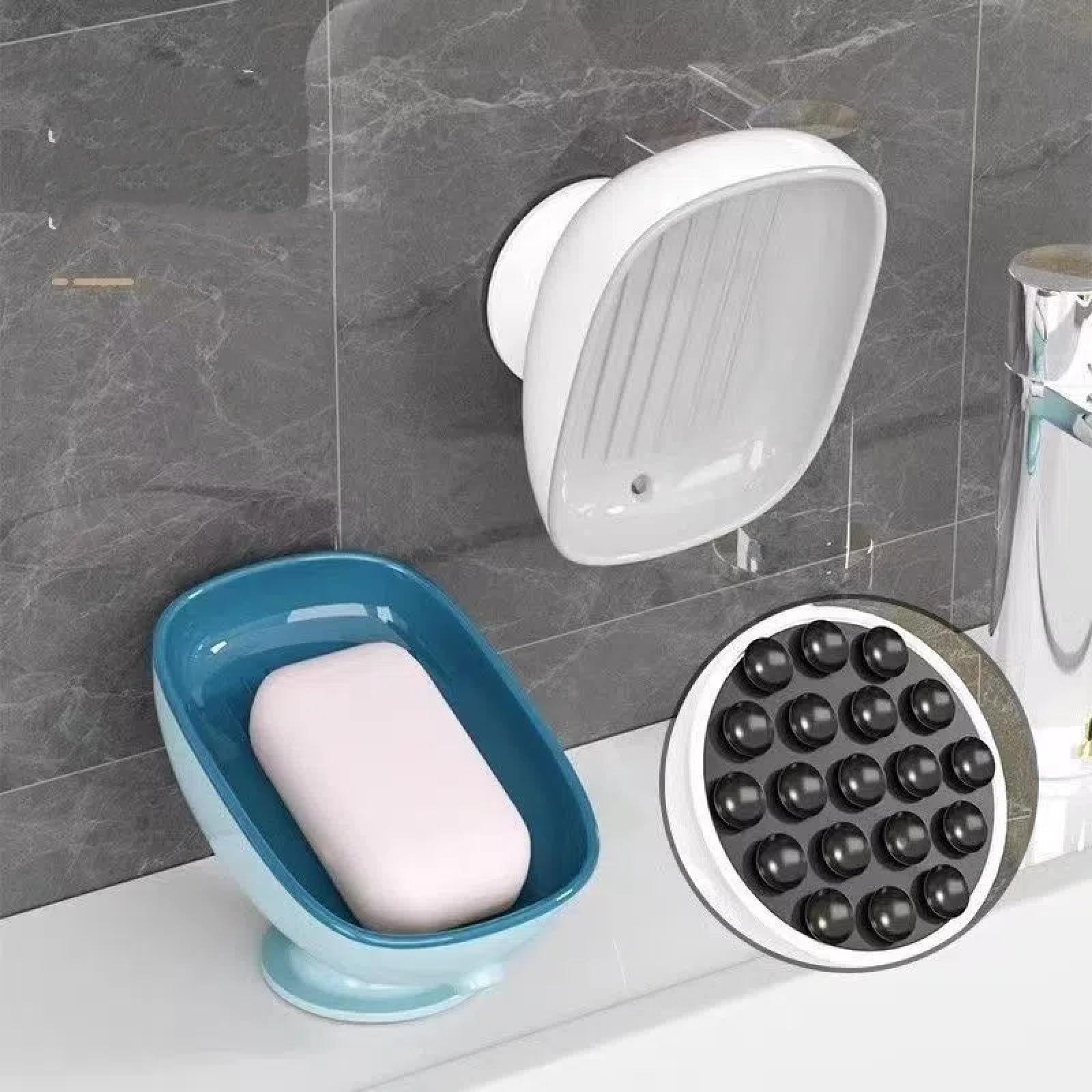 Home Bathroom Suction Cups, soap Dish, handwashing Station, Storage soap Dish