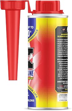 REV X Adrenaline Gasoline Fuel Additive - 8 fl. oz. (Treats 25 Gallons)