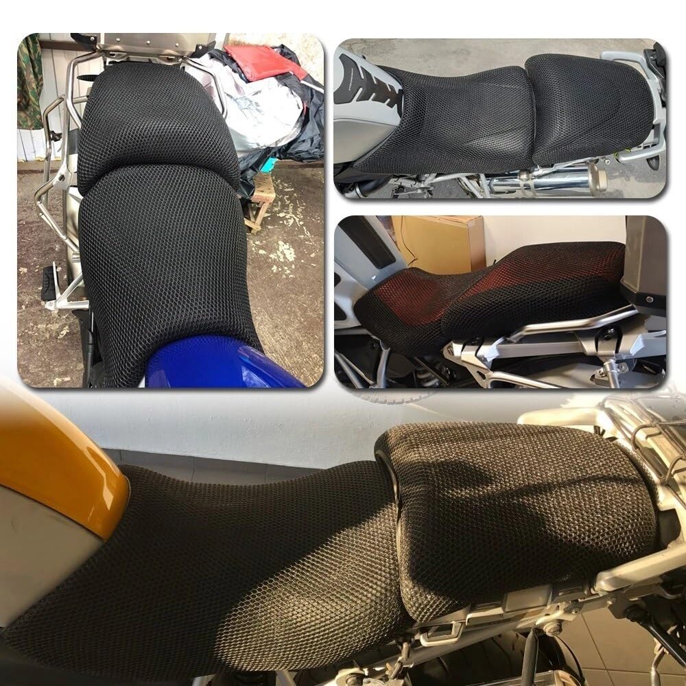 Cuscino Sella Moto Moto Maglia Copertura Di Sede Cuscino Protezione Isolamento Impermeabile Rete Traspirante Per R1200GS GS1200 LC ADV 2006-2012 2013-2018(2006-2012 For R1200GS)