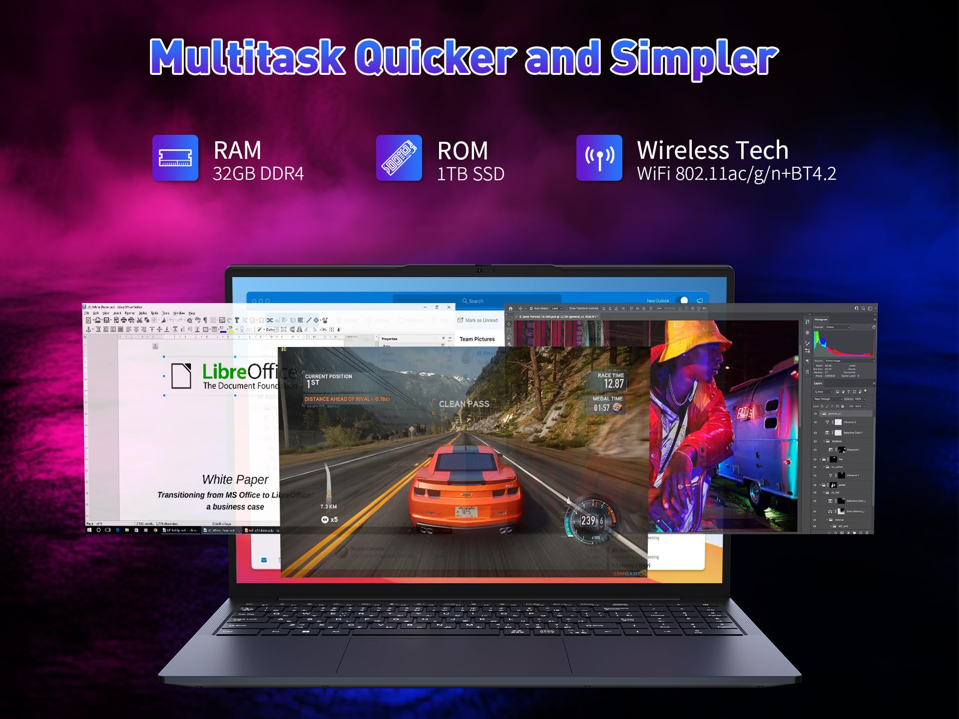 Core i7 SSD1TB メモリ16GB Windows11 ノートパソコン ノートパソコン | SSD／eMMC 1TB以上 | Joshin webショップ 通販