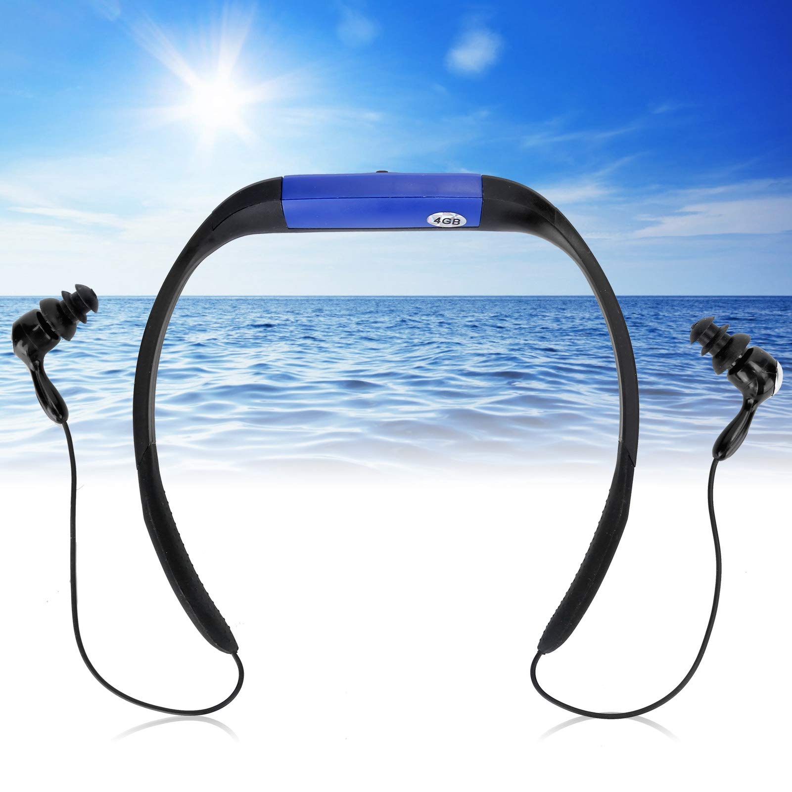 Casque IPX8 étanche pour la Natation, Lecteur MP3 étanche, écouteurs sous-Marins pour la Natation, la Course, la Plongée, Etc.