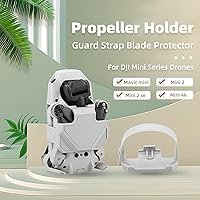 Vista 2 de Protector de hélice para DJI Mini 4K/Mini 2 SE/Mini 2/Mavic Mini, protector de hoja de dron de liberación rápida y correa estabilizadora, accesorios