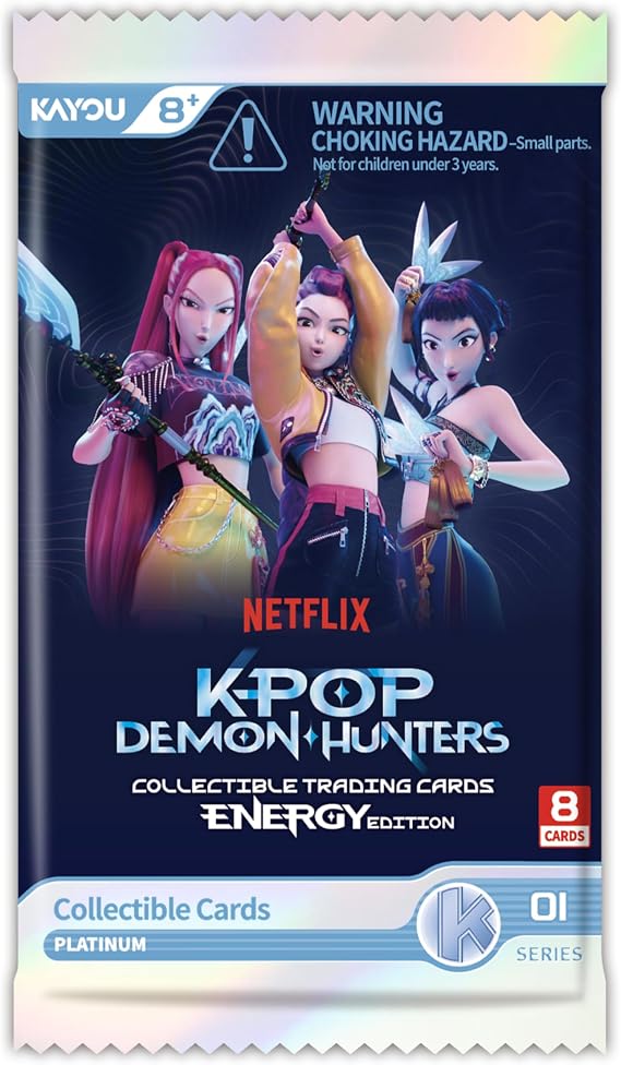 Kpop Demon Hunters Collectible Trading Cards Energy Edition