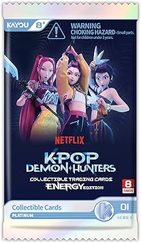 Kpop Demon Hunters Collectible Trading Cards Energy Edition