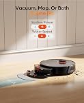 Aspirateurs robotisés et Mop 7000Pa, 180mins Nettoyage personnalisé, 90-Day Self-Emptying, Navigation Lidar, Wi-Fi/App/Alexa/Remote, pour animaux de compagnie, plancher dur, moquette