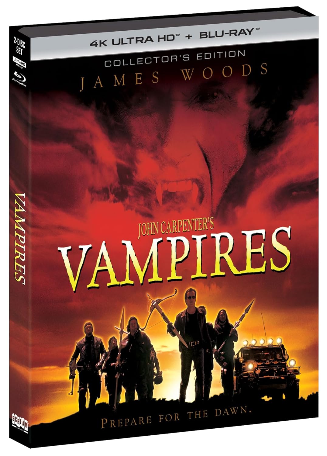 Vampires: 4K Ultra HD (John Carpenter horror)
