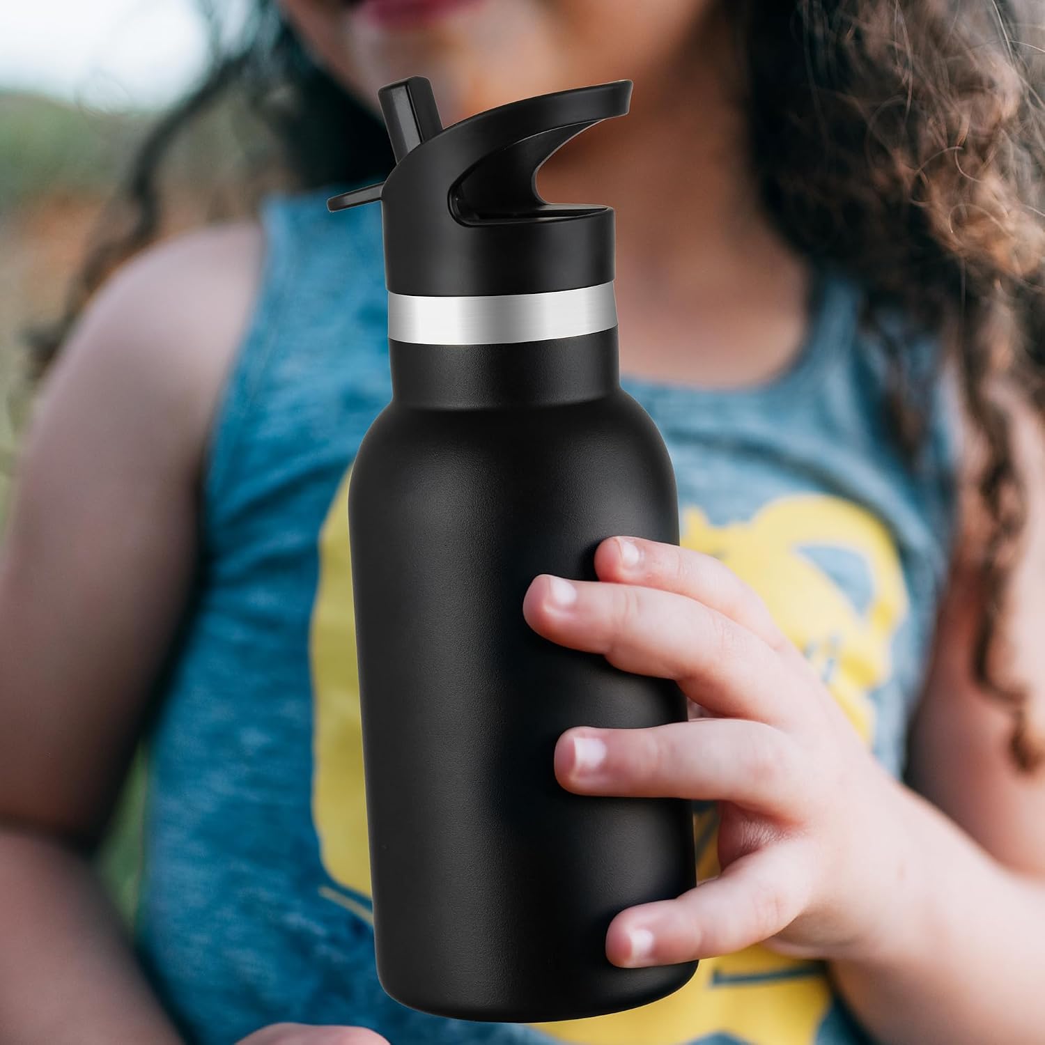 12oz Kids Water Bottle Insulated Stainless
