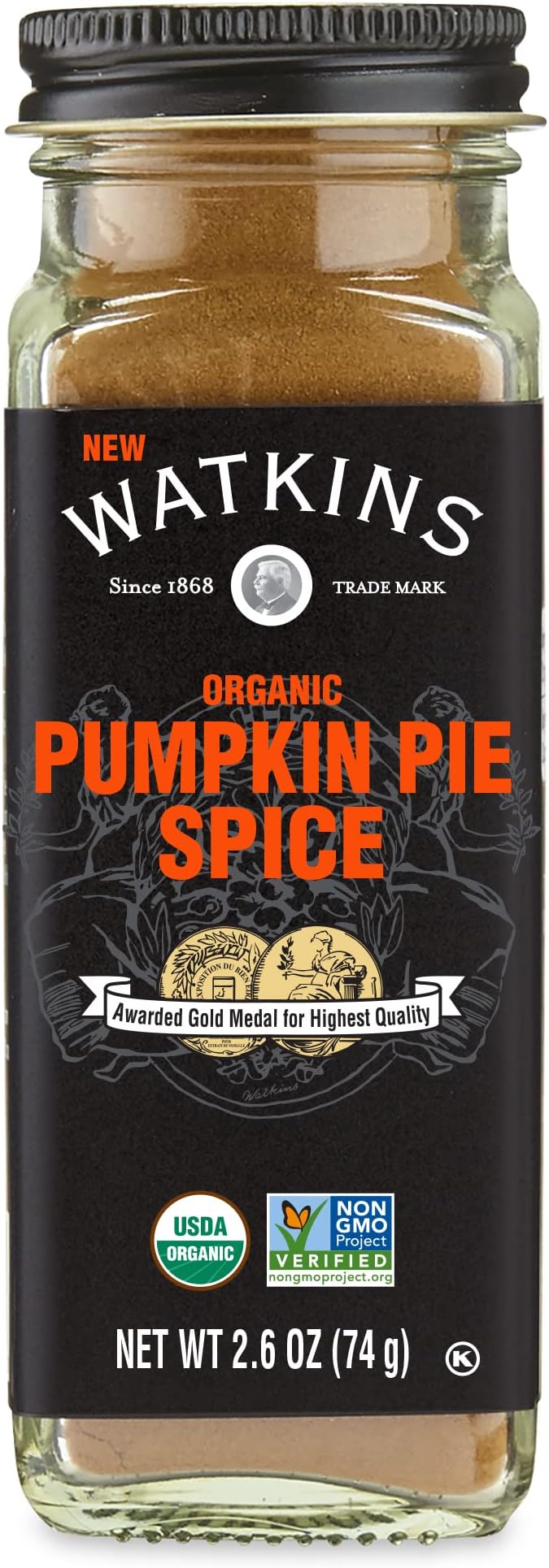 Organic Pumpkin Pie Spice, 2.6 oz., 1-Pack