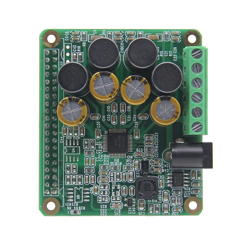 BliliDIY Modulo Audio Scheda Di Espansione Amp Hifi Per Raspberry Pi 3 Modello B/Pi 2B / B +