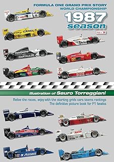 Formula One Grand Prix Story 1987 Season World Championship: Relive the races, enjoy with the starting grids cars teams rankings. The definitive picture book for F1 fanatics