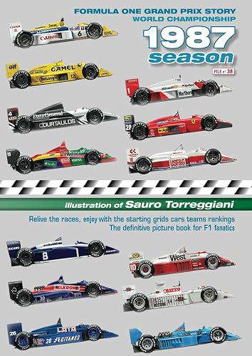 Formula One Grand Prix Story 1987 Season World Championship: Relive the races, enjoy with the starting grids cars teams rankings. The definitive picture book for F1 fanatics
