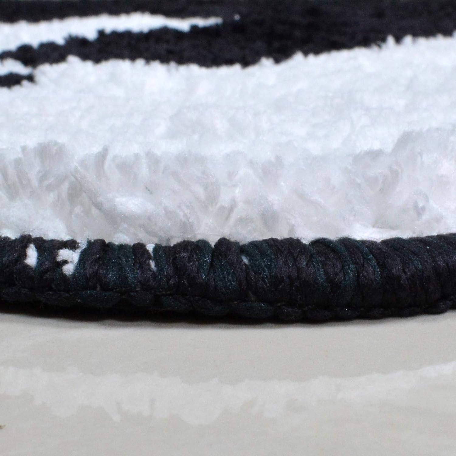 ABREEZE Stylish Music Piano Rug - Black and White for Living Room, Kitchen, Bathroom, Corridor, Hallway
