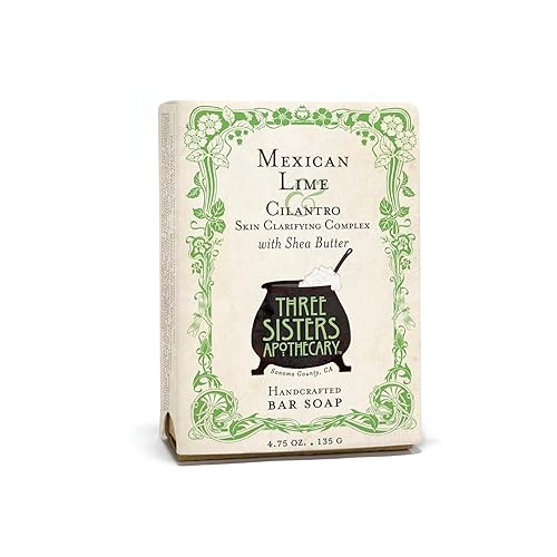 Three Sisters Apothecary 4.75 oz. Handcrafted Bar Soap (Mexican Lime)