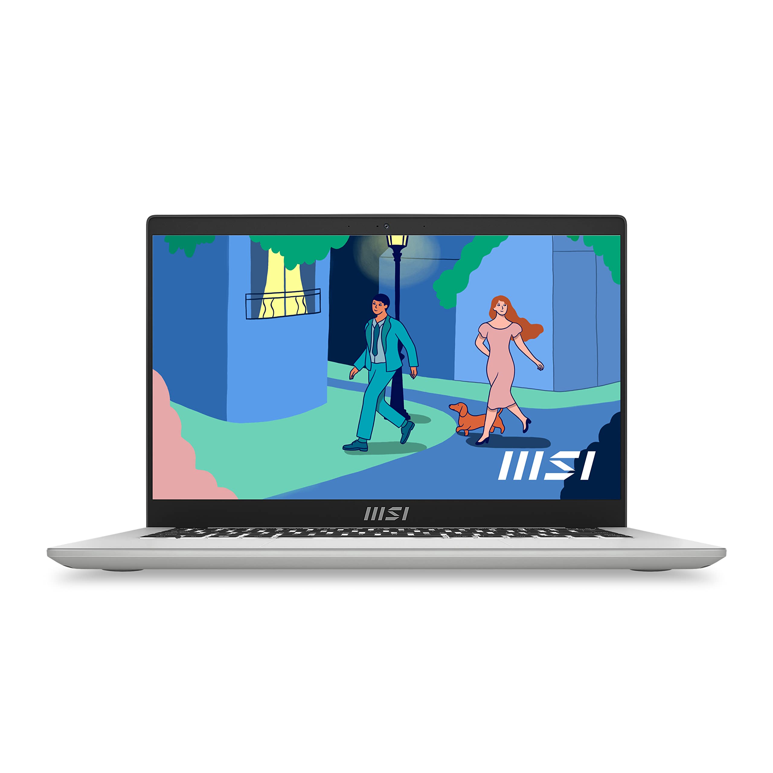 MSI Modern 14 C12M-073IT, Notebook 14" Full-HD 60Hz, Intel I7-1255U, Intel Iris Xe, 16GB RAM DDR4, 512GB SSD M.2 PCIe 3, WiFi 6, Win 11 Home [Layout e Garanzia ITA]
