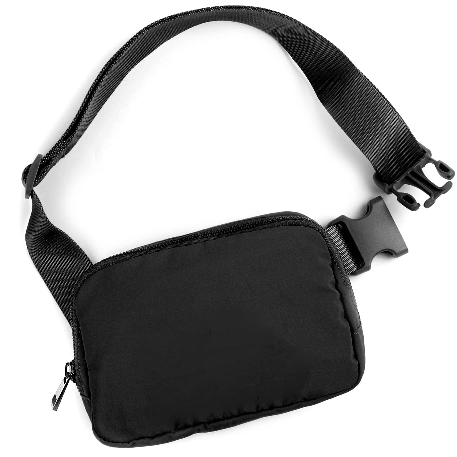 Didida Black Mini Belt Bag, Boutique Crossbody Bag Fanny