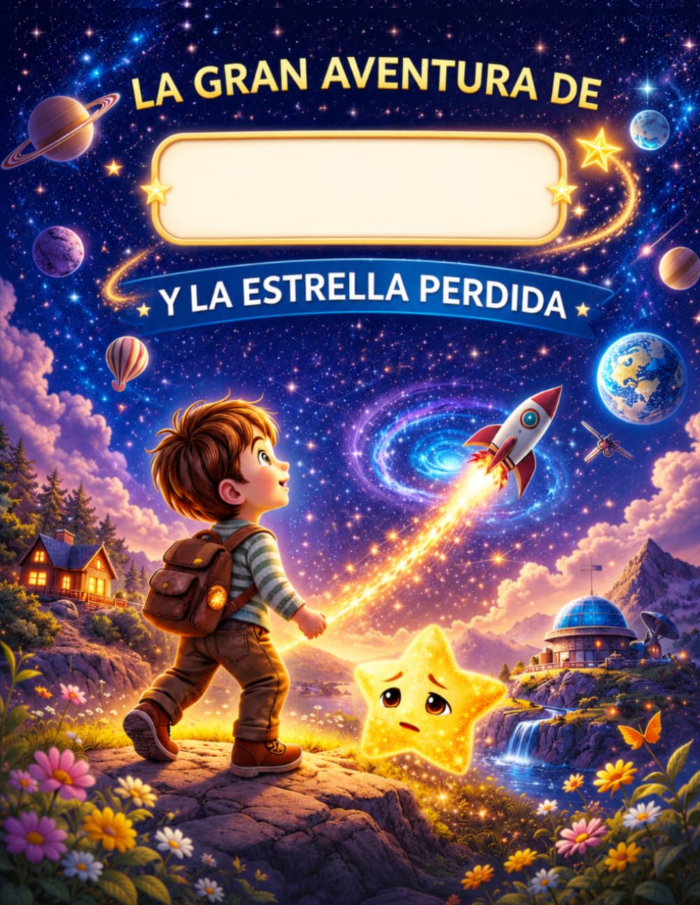 La gran aventura de... y la estrella perdida: Un cuento mágico donde el lector es el protagonista.