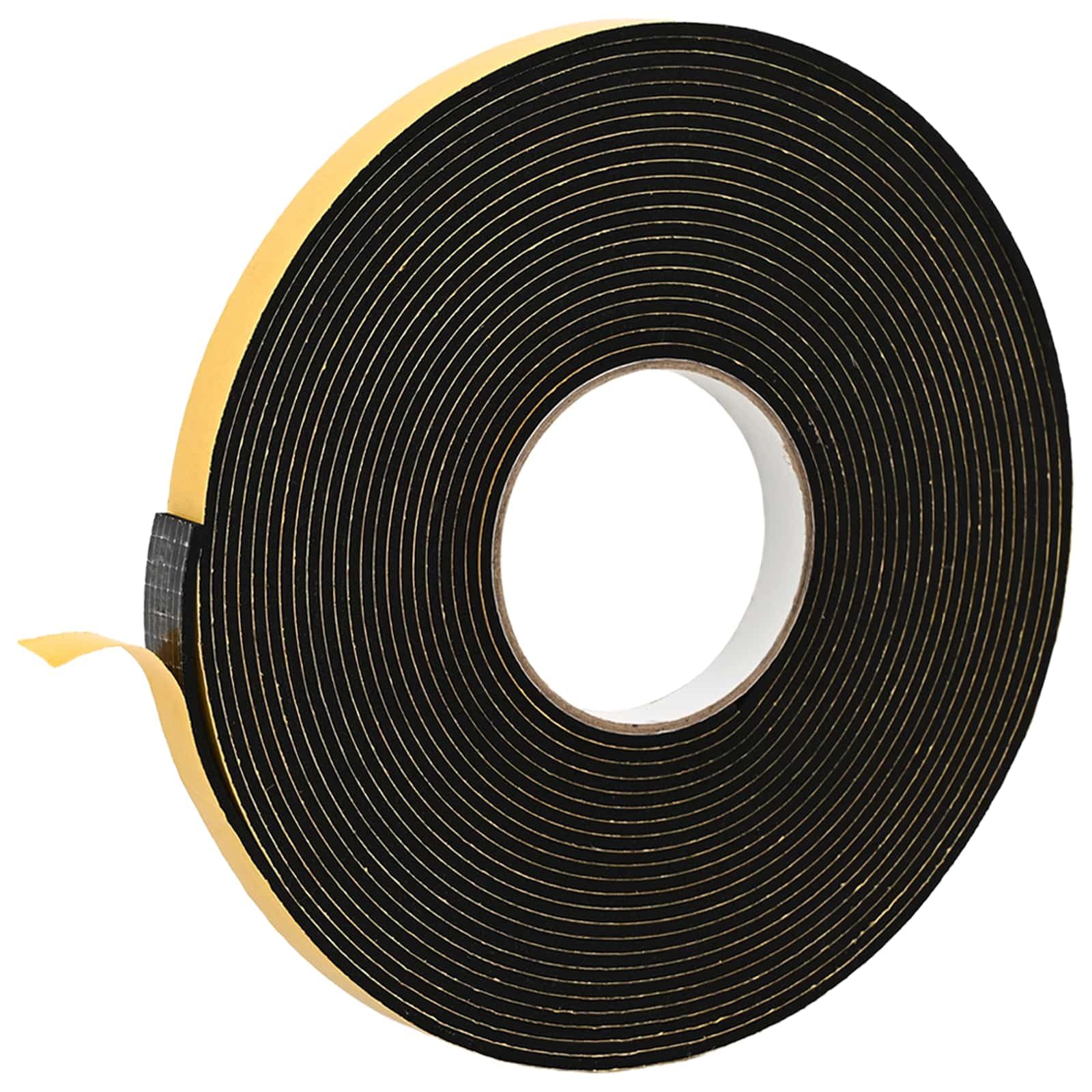 vidaXL Confezione da 5 nastri rotondi in schiuma CR, 20 mm x 10 m, mantiene l'umidità, efficace e universale isolamento