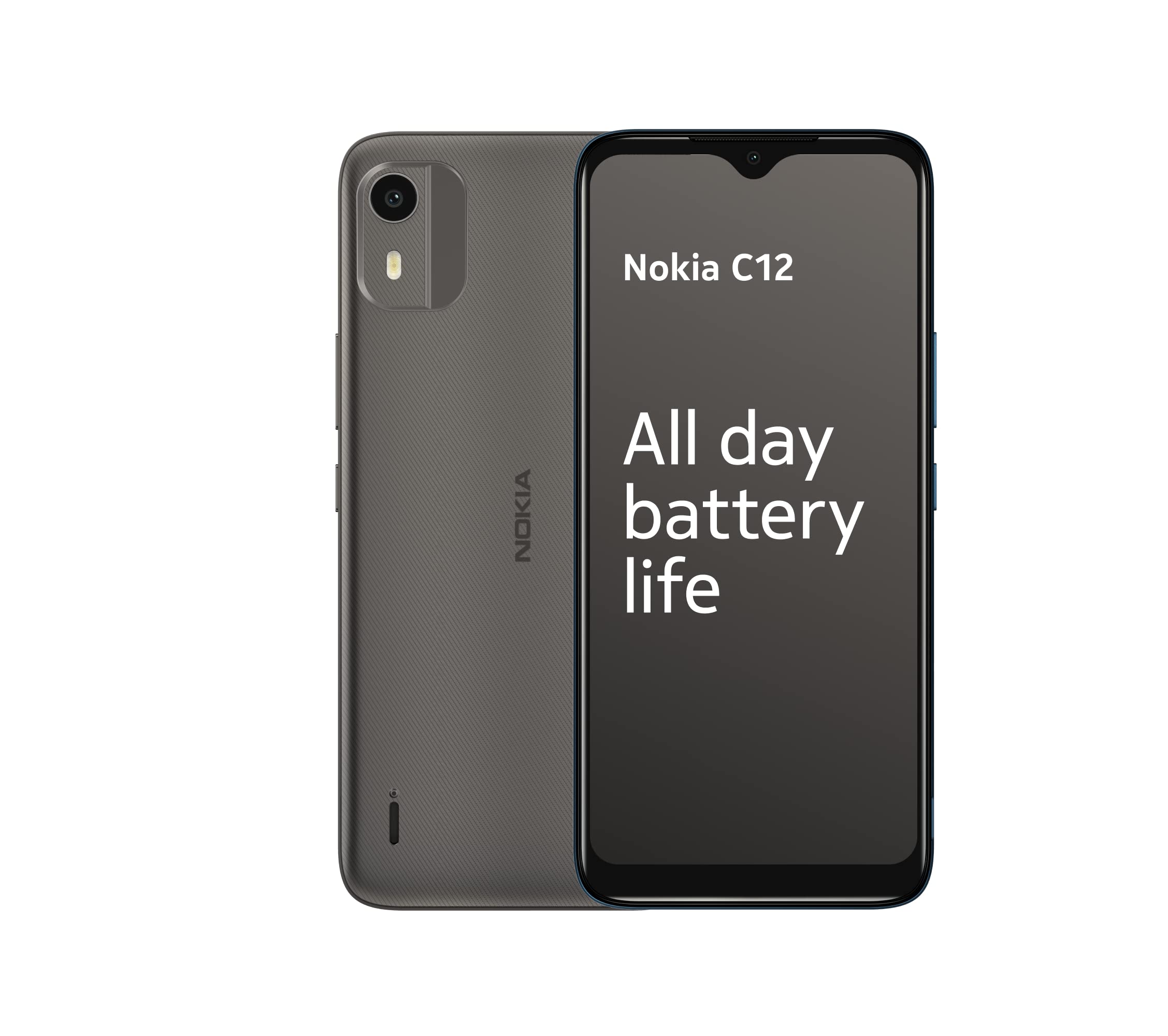 Amazon.com: Nokia C12 | Android 12 | Unlocked | Dual SIM | 2