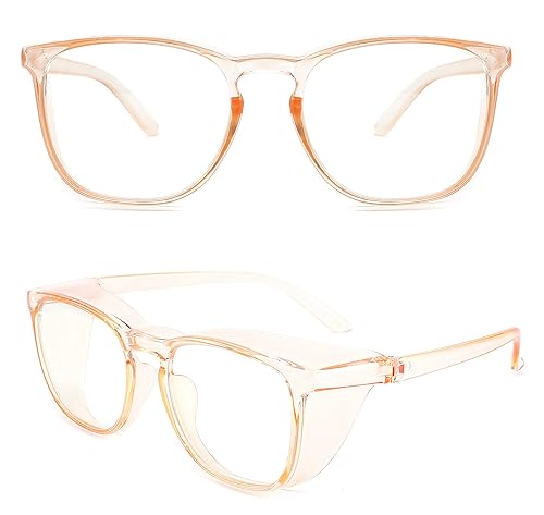 Miniatura 134 de Alsenor Safety Glasses Anti Fog Goggles Protective Eyewear Blue Light Blocking Anti Dust UV Protection Glasses For Men Women (Jade)